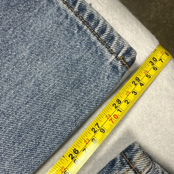 Levis 505 Regular Fit Jeans Size 34x30 Straight Leg Fit - Picture 6 of 8